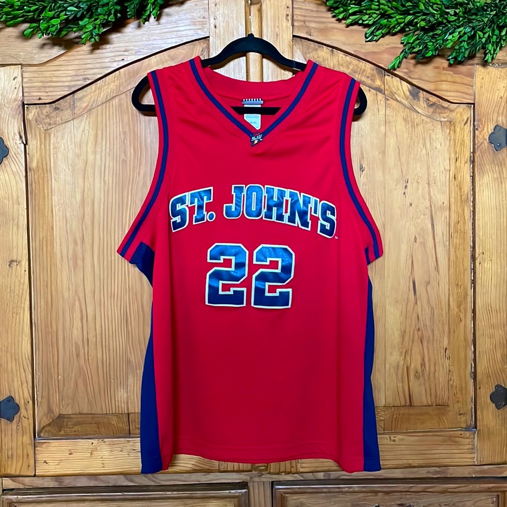 Vintage St. John’s Red Storm Basketball Jersey #22